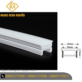 Mua  Giá cho 100 mét  Ống Silicon 2014 định hình đèn led dây lắp âm chuyên dụng cho thì công nội thất  trần thạch cao