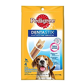 Bánh Xương Chăm Sóc Răng Dành Cho Chó Trung Pedigree Dentastix Medium Dogs (98g)