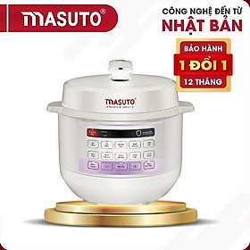 Mua Nồi áp suất điện đa năng cao cấp Masuto 10in1 dung tích 5L HÀNG CHÍNH HÃNG BH 12 THÁNG 1 ĐỔI 1 TẠI NHÀ