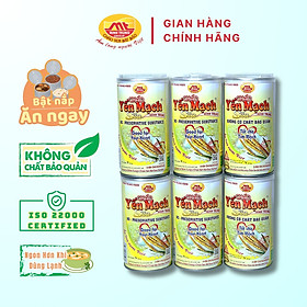 Cháo Yến Mạch Sữa Minh Trung 365g Không Chất Bảo Quản - Combo 6 Lon Cháo YM Sữa 6