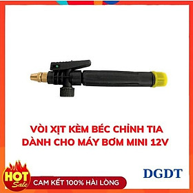 Mua Béc phun xịt cho máy bơm mini 12v (béc có chỉnh tia)