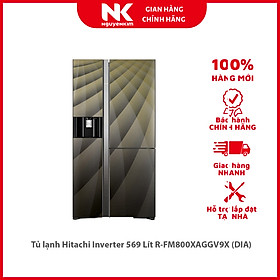 Mua Tủ lạnh Hitachi Inverter 569 Lít R-FM800XAGGV9X (DIA) - Hàng chính hãng  Giao hàng toàn quốc 