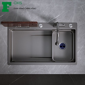 Mua Chậu Rửa Chén Bát Loại 1 Hố 7848GR-GRUNDER  PVD Màu Đen  Bảo Hành 5 Năm ( 1 Đổi 1 Trong Vòng 7 Ngày