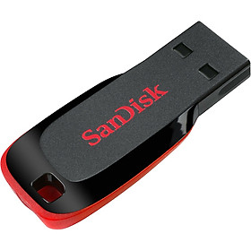 USB 2.0 SanDisk Cruzer Blade CZ50 64GB - Hàng Chính Hãng