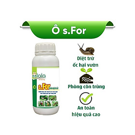 Mua Chế phẩm sinh học giúp diệt trừ ốc sên  ốc cạn  các loại ốc hại cây trồng- Ô s.For 500ml