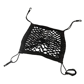 2-Layer Car Seat Storage Mesh Net Phone Holder Pocket Organizer Dog Gate Barrier