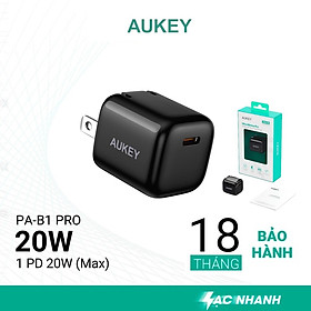 Mua Củ Sạc Nhanh AUKEY PA-B1 Pro Cổng Type C Power Delivery 20W - Hàng Chính Hãng