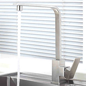 Mua Vòi rửa chén bát nóng lạnh thân vuông inox 304