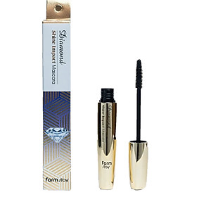 Mascara siêu dày mi và không lem kim cương - FARMSTAY DIAMOND SHINE IMPACT MASCARA -12g