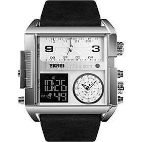 ĐỒNG HỒ NAM SKMEI 1391 DÂY DA - DHA671