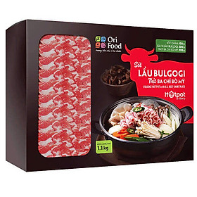Big C - Ba chỉ bò Mỹ nhúng lẩu Bulgogi Hotpot 1100g - 42029