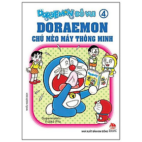 Doraemon Đố Vui Tập 4: Doraemon Chú Mèo Máy Thông Minh (Tái Bản 2023)  - Bản Quyền