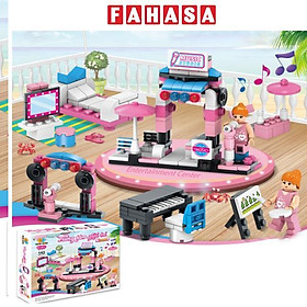 Đồ Chơi Lắp Ráp Trung Tâm Giải Trí 6 Trong 1 - Entertainment Center - Toys&Joys 8527 (143 Mảnh Ghép)