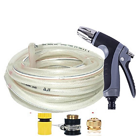 Mua Bộ dây và vòi xịt rửa xe tưới cây tăng áp 3-5m(cút nhựa nối đồng nhựa) 206817
