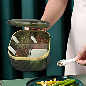 Mua Hộp đựng gia vị chia ngăn tiện lợi