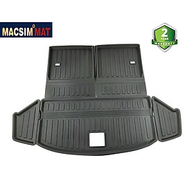 Thảm lót cốp xe ô tô New MAZDA CX8 nhãn hiệu Macsim chất liệu TPV cao cấp màu đen, màu be (04)