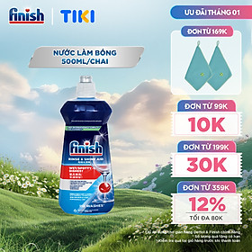Nước Làm Bóng Chén Bát  Finish Rinse & Shine Aid