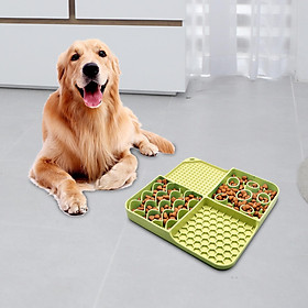 Dog Lick Pad Bite Resistant Interactive Toy Placemat Slow Feeder Licking Mat