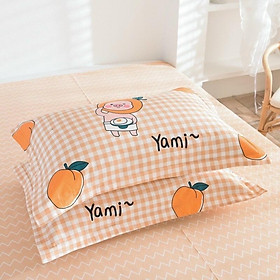 Mua Vỏ gối nằm Cotton poly  Áo gối nằm 45x65cm chất lượng tốt  bao gối có khóa kéo