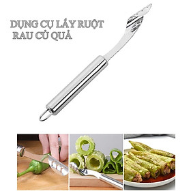 Dụng Cụ Lấy Ruột Khổ Qua, Trái Cây, Rau Củ Quả Bằng Thép Không Gỉ