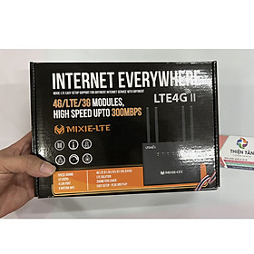 Mua Phát wifi từ sim 4G MIXIE LTE4G hỗ trợ 32 user phát sóng cực xa - nguồn trực tiếp 12V (Đen) HÀNG NHẬP KHẨU