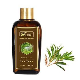 Tinh dầu tràm trà nguyên chất OKING 100ml (Teatree) 