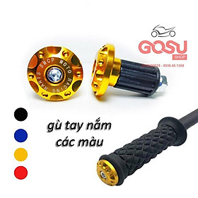 Hình ảnh Gù tay nắm xe máy - Hoa văn các màu racing- một đôi