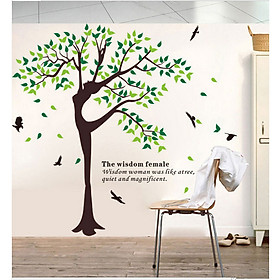Mua Decal dán tường Vũ điệu xanh AmyShop DCX009 (180 x 230cm)