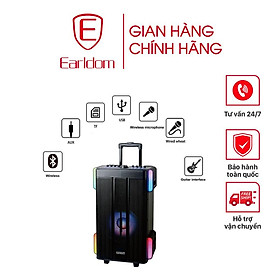 Mua Loa kéo di động Earldom ET-LK4 ( Kèm 2 Mic không dây)- - Hàng chính hãng