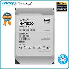 Ổ cứng NAS Synology HAT5300-16T 3.5 Sata 3 - Hàng Nhập Khẩu