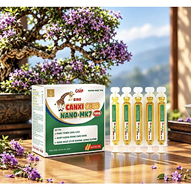 Lisse Siro canxi gold Fukid -Hộp 20 ống- Bổ Sung Canxi , Giúp Bé Ăn Ngon , Phát Triền Chiều Cao Tối Ưu
