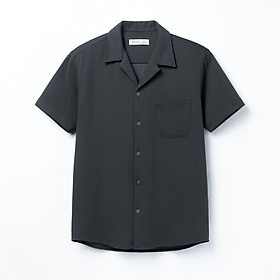 Hình ảnh Áo sơ mi nam ngắn tay cổ vest có túi vải Sorona thời trang LADOS-8141 form chuẩn dễ mặc