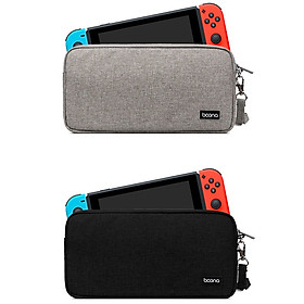 Baona Nintendo Switch Soft Carrying Case Shockproof Storage Bag with 5 Card Holder