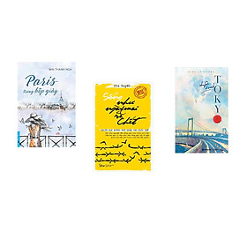 Combo 3 cuốn sách: Paris Trong Hộp Giày + Chuyện Ở Vịnh Tokyo + Sống Như Ngày Mai Sẽ Chết