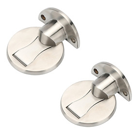 Mua Combo 02 hít cửa nam châm đế mỏng Inox 304