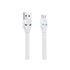 Cáp sạc IronMan HoCo U14 cổng MicroUSB (Trắng) - Hàng Chính Hãng