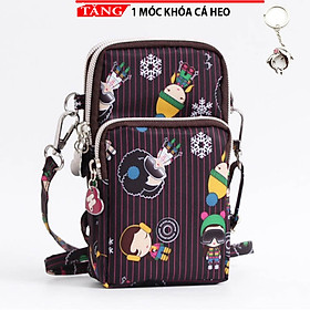 Túi đeo chéo đeo vai nữ thời trang cao cấp TaoGbao cá tính SK454 Tặng móc khóa cá heo