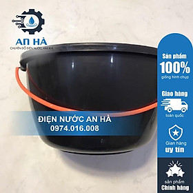 Mua Xô nhựa đen đa năng- xô làm hồ đựng đồ xách nước nhựa bền chất lượng