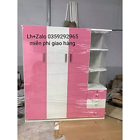 Tủ nhựa đài Loan 3 cánh 1 kệ