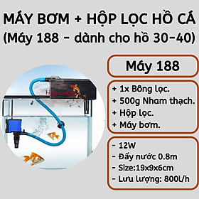 Máy Bơm Lọc Máng Hồ Cá VS 188 Thích hợp cho hồ 30 - 40 VIPSUN FISH - Phụ kiện cá cảnh - Hingaostore