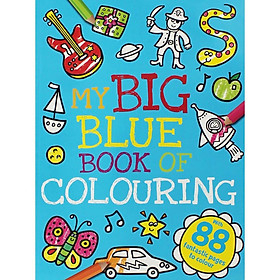 Sách tô màu thiếu nhi My Big Blue Book Of Colouring Igloo | Bookmedi sách chính hãng