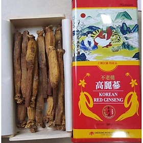 Hồng Sâm Củ Khô Hộp Thiếc Daedong 300g Hàn Quốc 6 năm tuổi 11-20 củ