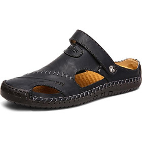 Men's Outdoor Beach Sandals Summer Breathable British Casual Shoes