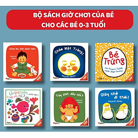 Combo ehon nhật bản dành cho trẻ từ 0 - 3 tuổi (bộ 5 cuốn)