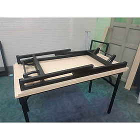 BÀN LÀM VIỆC CHÂN GẤP GỌN 100CM - Nhiều màu sắc