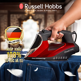 Mua Bàn ủi Russell Hobbs One Temperature 25090-56 2600W Ngăn Chứa Nước 350ml Màu Đỏ - Hàng Chính Hãng