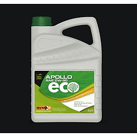 Dầu nhớt tổng hợp xe ôtô apollo eco sae 0w/30 Can 4L (có xuất được VAT)