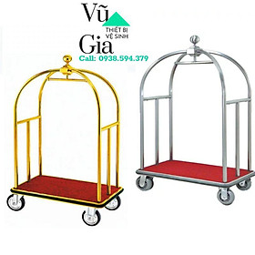 Mua (hàng nhập khẩu)Xe Đẩy Hành Lý Chuyên Dụng  Xe Đẩy Vali Khách Sạn