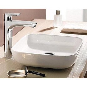 Vòi liền chậu Lavabo 1 lỗ, Nóng lạnh, Thân bằng hợp kim đồng, tròn, Cao 20cm. Đẹp sang trọng, Phù hợp với các loại chậu rửa trong nhà tăm hoặc nơi công cộng. VLCĐ011