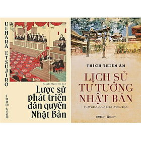 Nơi bán Combo 2 cuốn: Lược Sử Phát Triển Dân Quyền Nhật Bản + Lịch Sử Tư Tưởng Nhật Bản - Giá Từ -1đ